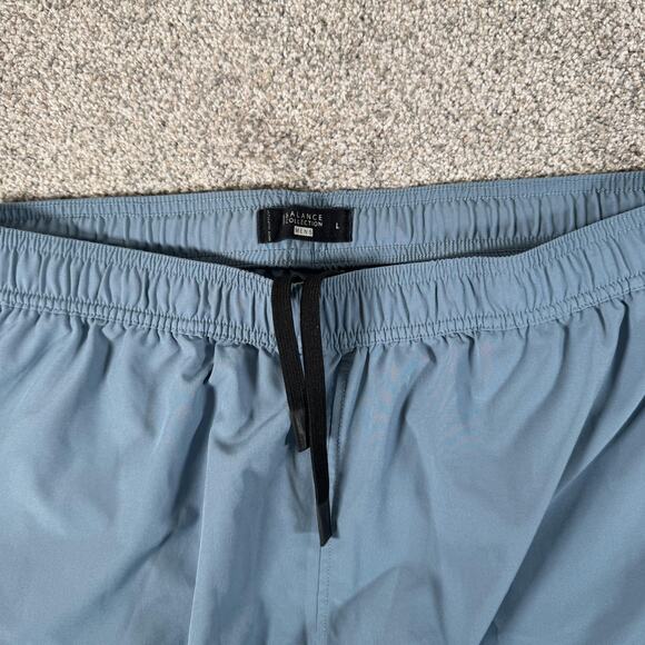 Balance Collection Shorts Mens Large Blue Athletic Running 7 in Inseam BC003794 - Picture 10 of 16